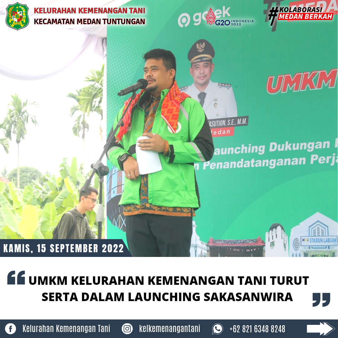 UMKM Kelurahan Kemenangan Tani Turut Serta dalam Launching Sakasanwira