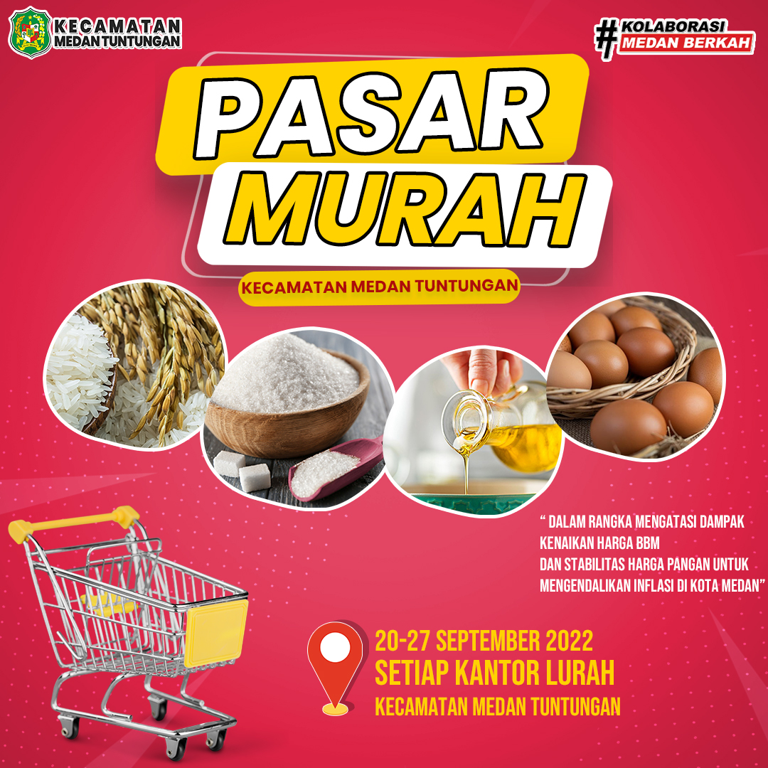 Pasar Murah Kelurahan Kemenangan Tani